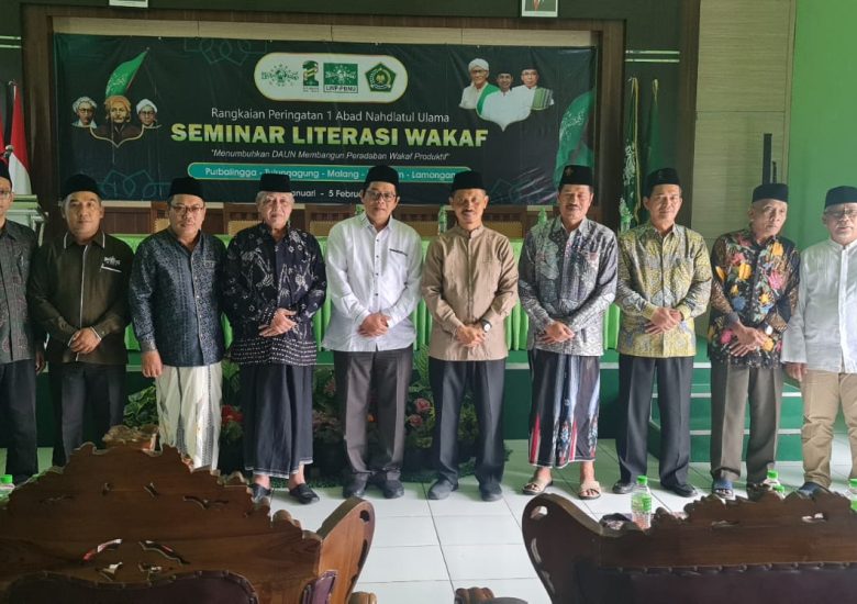 Satu Abad NU, LWPNU Sosialisasikan Literasi Wakaf di Lamongan
